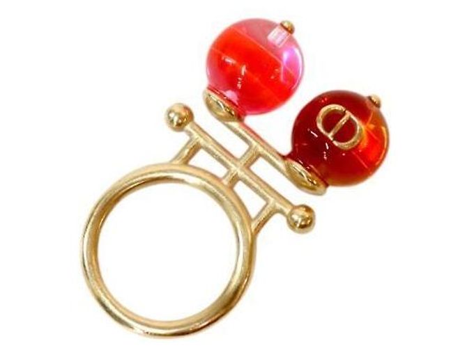 Dior Doppelperlen-Ring Sorbet Gold - Ansicht 5