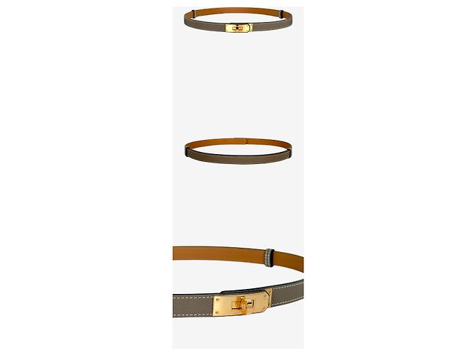 Hermès Cintura Kelly Rose Gold non utilizzata Rosa - vista 2