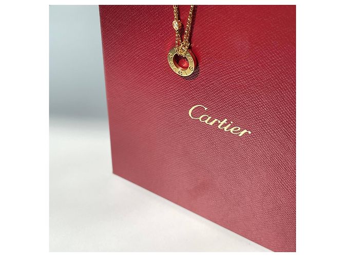 Cartier Collana con pendente LOVE Oro rosa - vista 7