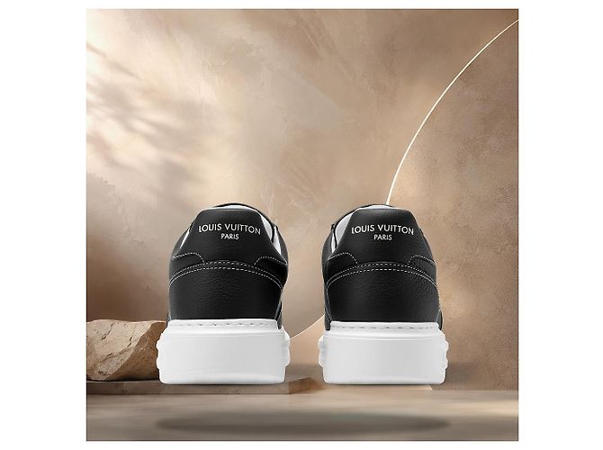 Louis Vuitton Sneaker Beverly Hills Black Nero - vista 5