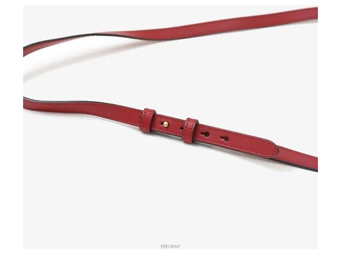 Gucci Borsa a tracolla Marmont Matelassé Rossa con finiture dorate Rosso - vista 5