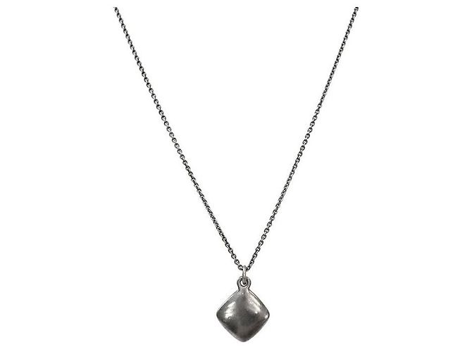 Tiffany & Co Collana quadrata in argento - vista 2