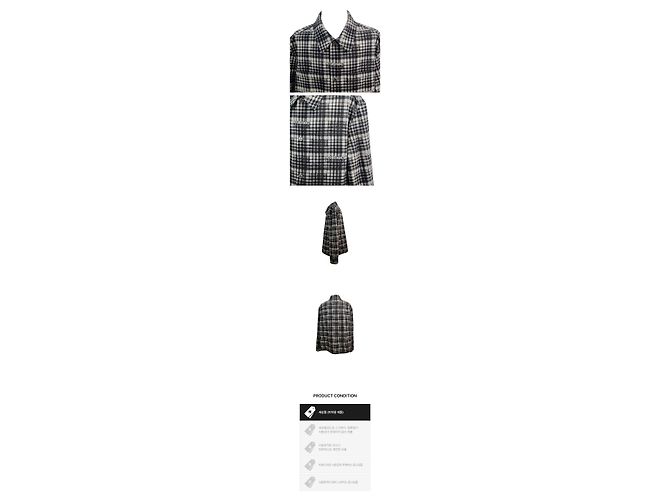 Louis Vuitton Check Denim Overshirt Schwarz - Ansicht 2