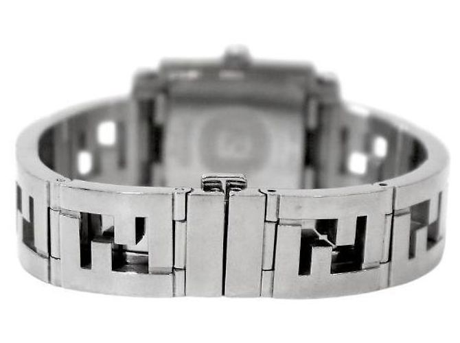 Fendi Orologio Quadro Quartz Nero - vista 6