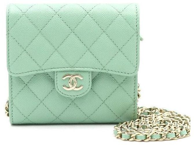 Chanel Mini borsa a tracolla con catena dorata - vista 2
