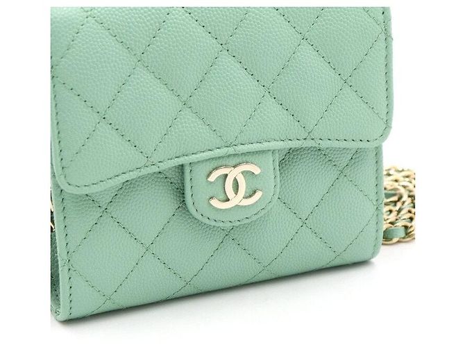 Chanel Mini borsa a tracolla con catena dorata - vista 4