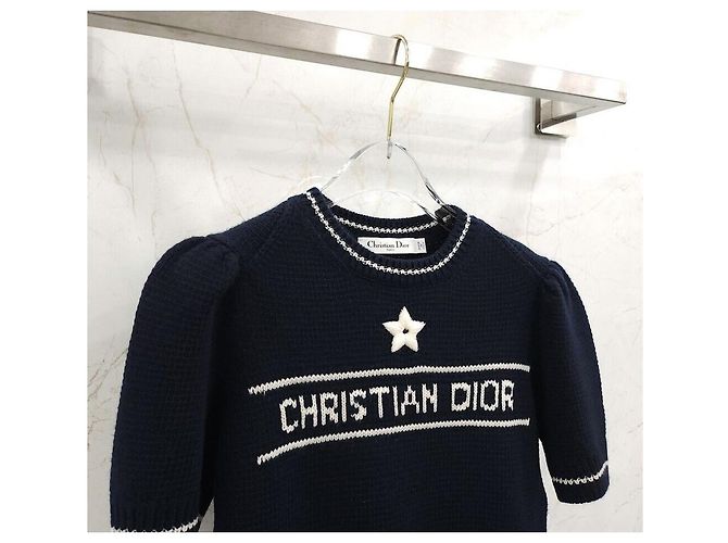 Dior Kaschmirpullover mit kurzen Ärmeln aus Wollstrick - Ansicht 3