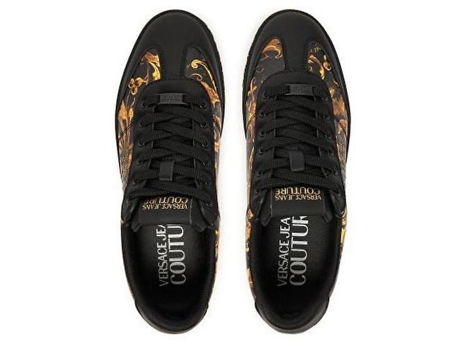 Versace Fondo Court Sneaker Schwarz - Ansicht 6