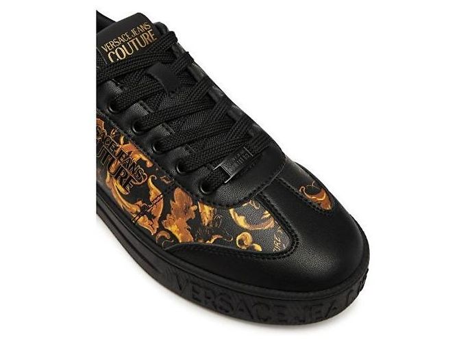 Versace Fondo Court Sneaker Schwarz - Ansicht 8