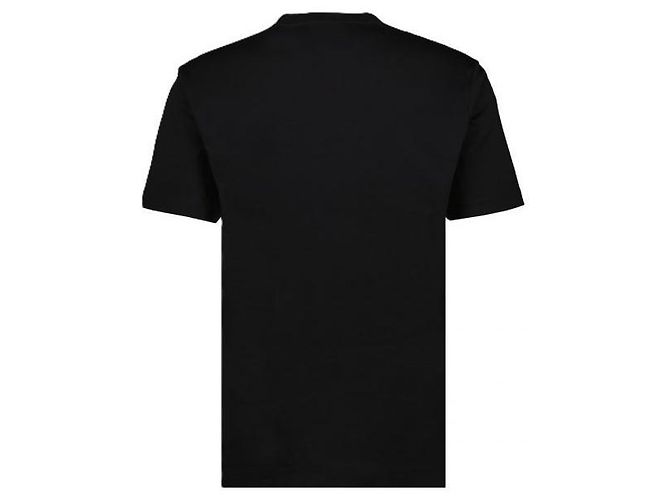 Versace T-shirt a maniche corte con ricamo Medusa - vista 4