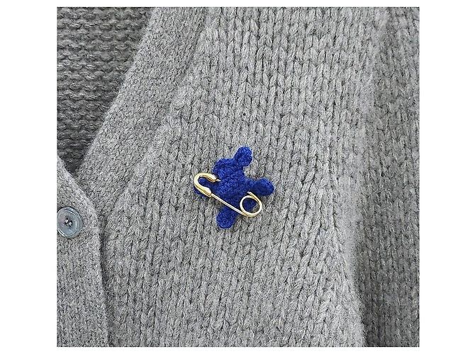 Céline Cardigan aus Kaschmir und Seide Braun - Ansicht 4