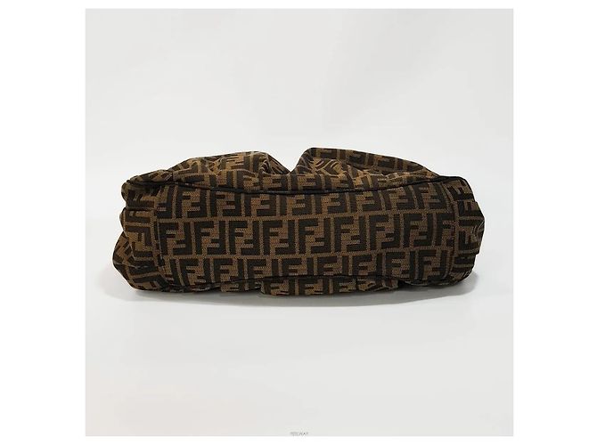 Fendi Borsa a Spalla Juca Mia Marrone - vista 6