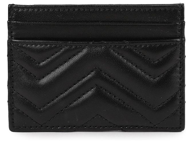 Gucci Tarjetero GG Marmont Negro - vista 5