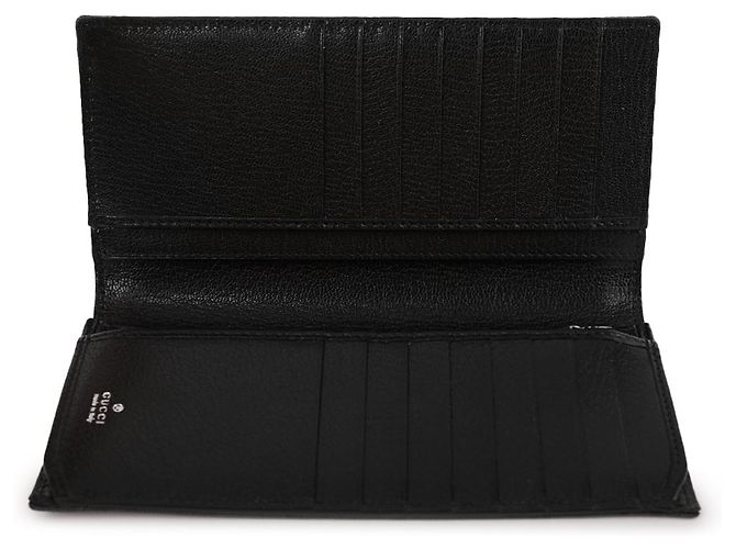 Gucci Essence Classic Long Wallet Black - view 8