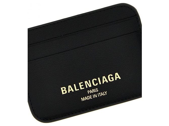 Balenciaga Tarjetero Negro - vista 5