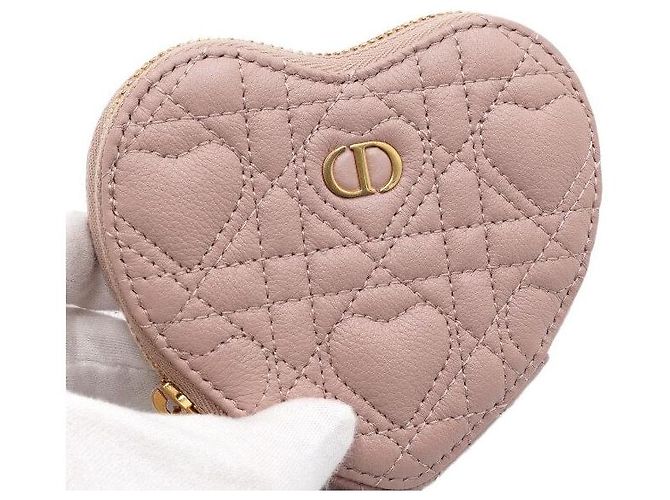 Dior Mini Borsa Pink Amour Heart Bag con Catena Dorata Crossbody Rosa - vista 4