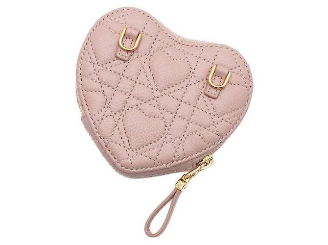 Dior Mini Borsa Pink Amour Heart Bag con Catena Dorata Crossbody Rosa - vista 9