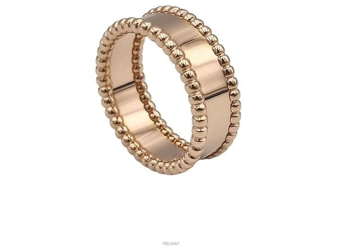 Van Cleef & Arpels Anello Perlee Rosa - vista 4