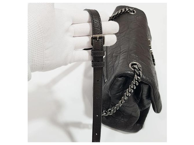 Saint Laurent Borsa a Spalla Monogram West Hollywood Medium Marrone - vista 5