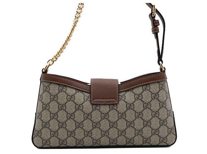 Gucci Piccola borsa a tracolla con catena dorata - vista 4