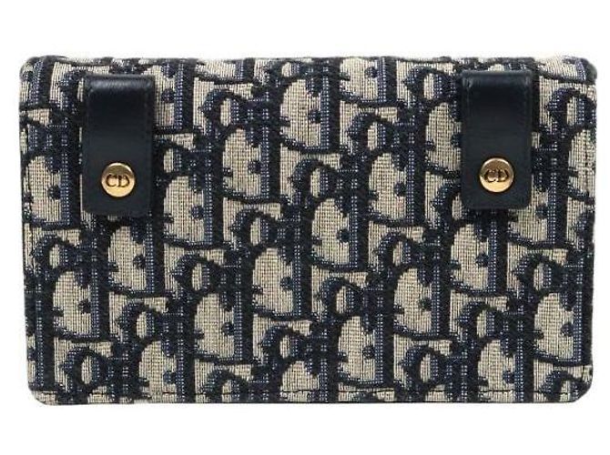 Dior Borsa a tracolla Oblique Saddle Blu - vista 3