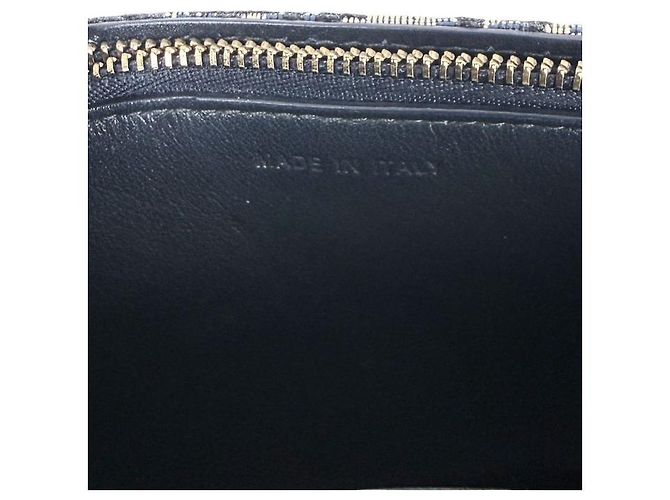 Dior Borsa a tracolla Oblique Saddle Blu - vista 6