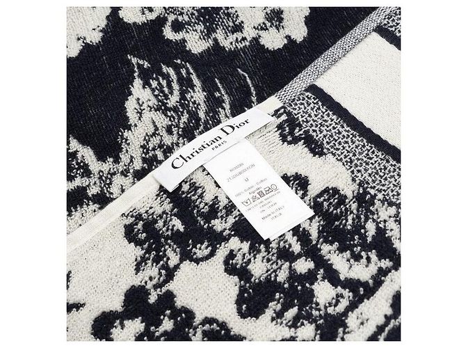 Dior Coperta in cotone Riviera Toile de Jouy blu Collezione Cruise - vista 6