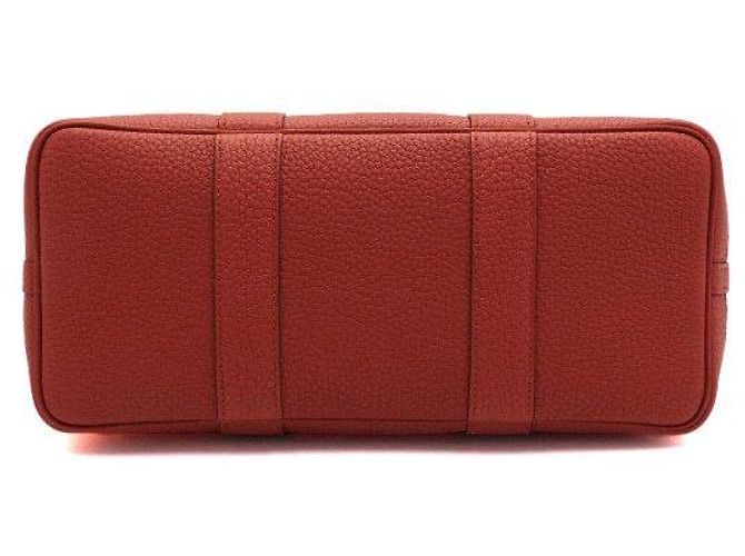 Hermès Garden Party Canvas Tote Bag Braun - Ansicht 7