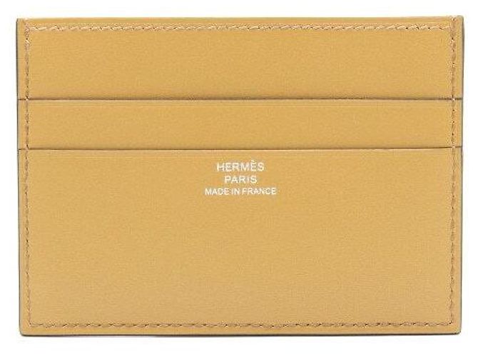Hermès Cheval Picto Lederkartenetui braun mit Pferdemotiv - Ansicht 2