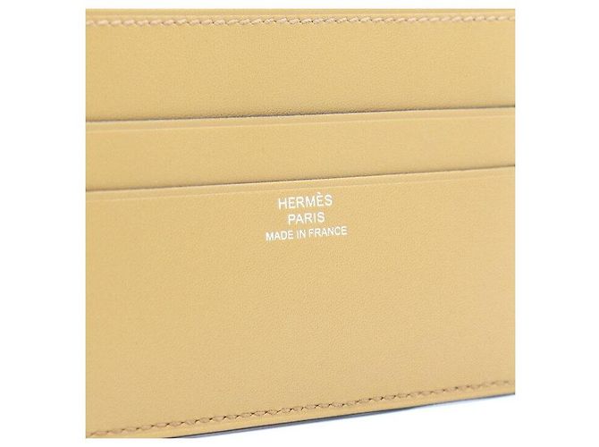 Hermès Cheval Picto Lederkartenetui braun mit Pferdemotiv - Ansicht 4