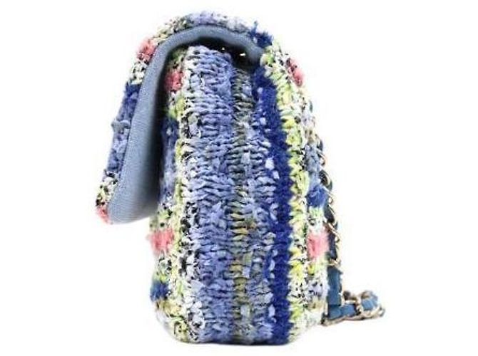Chanel Multicolor Tweed Flap Chain Schultertasche Mehrfarben - Ansicht 2
