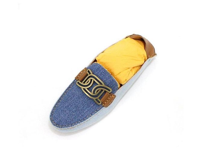 Tod's Mule Denim Kate Scarpe da guida da donna - vista 2