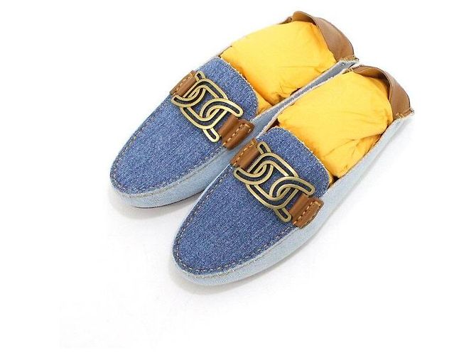 Tod's Mule Denim Kate Scarpe da guida da donna - vista 3