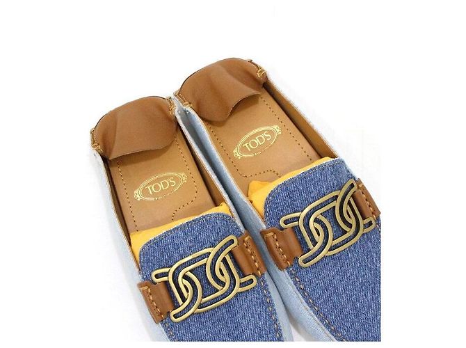 Tod's Mule Denim Kate Scarpe da guida da donna - vista 6