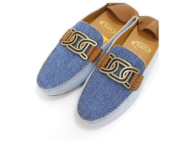Tod's Mule Denim Kate Scarpe da guida da donna - vista 7