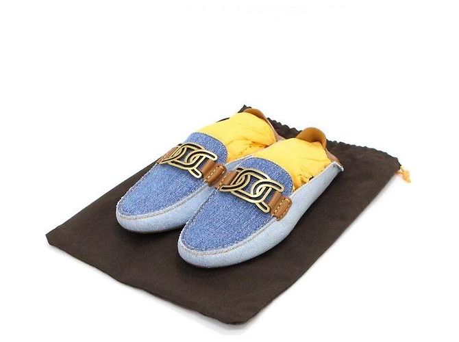 Tod's Mule Denim Kate Scarpe da guida da donna - vista 8