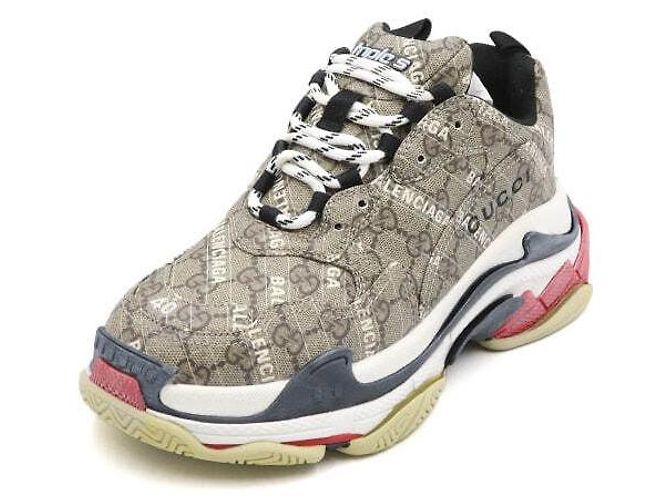 Gucci Triple Sneakers GG Supreme Hacker Project Herren Mehrfarben - Ansicht 2