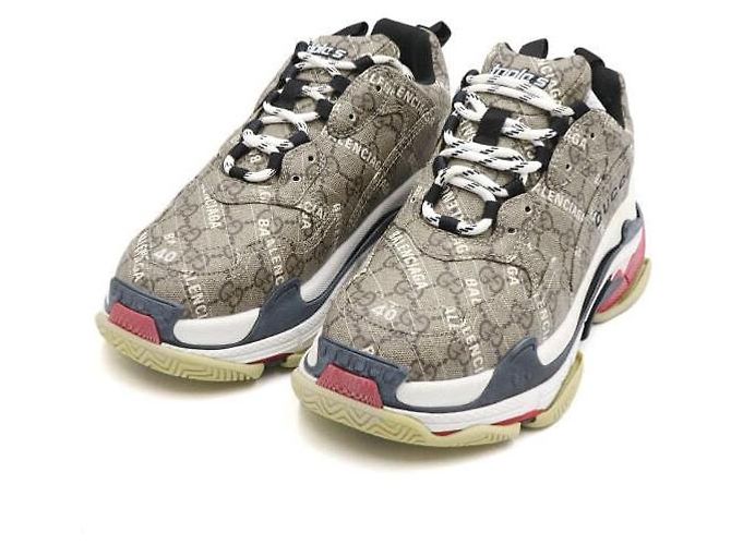Gucci Triple Sneakers GG Supreme Hacker Project Herren Mehrfarben - Ansicht 3