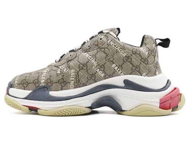 Gucci Triple Sneakers GG Supreme Hacker Project Herren Mehrfarben - Ansicht 4