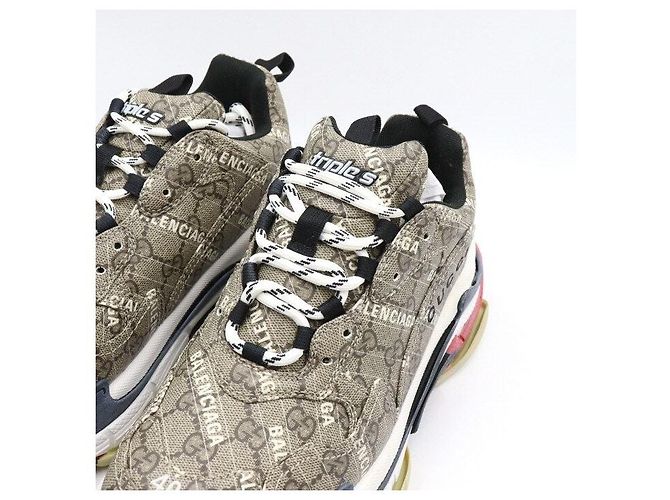 Gucci Triple Sneakers GG Supreme Hacker Project Herren Mehrfarben - Ansicht 5