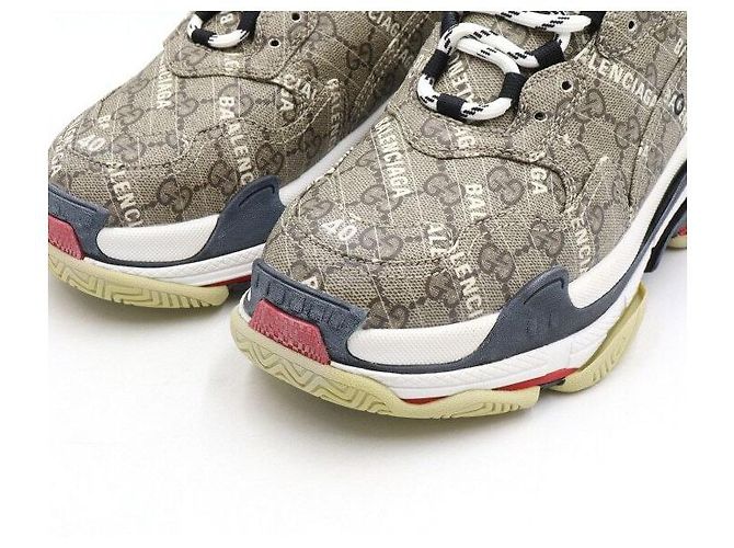 Gucci Triple Sneakers GG Supreme Hacker Project Herren Mehrfarben - Ansicht 6