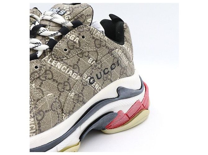 Gucci Triple Sneakers GG Supreme Hacker Project Herren Mehrfarben - Ansicht 7