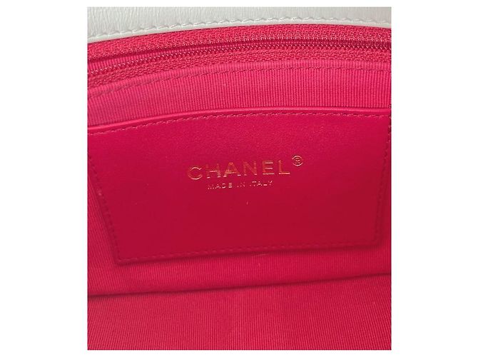 Chanel Borsa a tracolla White Heart Turnlock Bianco - vista 12