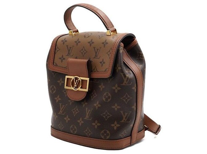 Louis Vuitton Borsa Tote e Zaino Monogram Dolphin PM da donna Arancione - vista 2