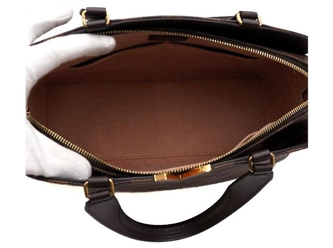 Louis Vuitton Borsa Bowling e Borsa a Spalla Kensington Crossbody Nero - vista 5