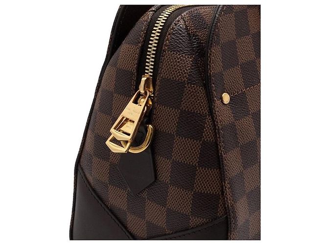 Louis Vuitton Borsa Bowling e Borsa a Spalla Kensington Crossbody Nero - vista 9