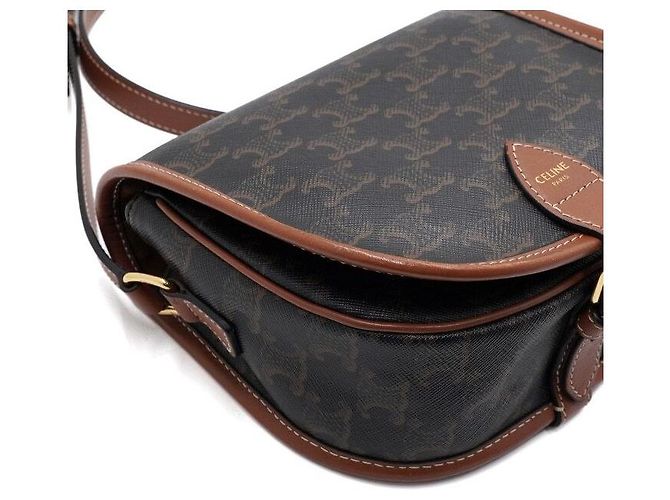 Céline Borsa a tracolla e a spalla Triomphe Polko Medium - vista 10