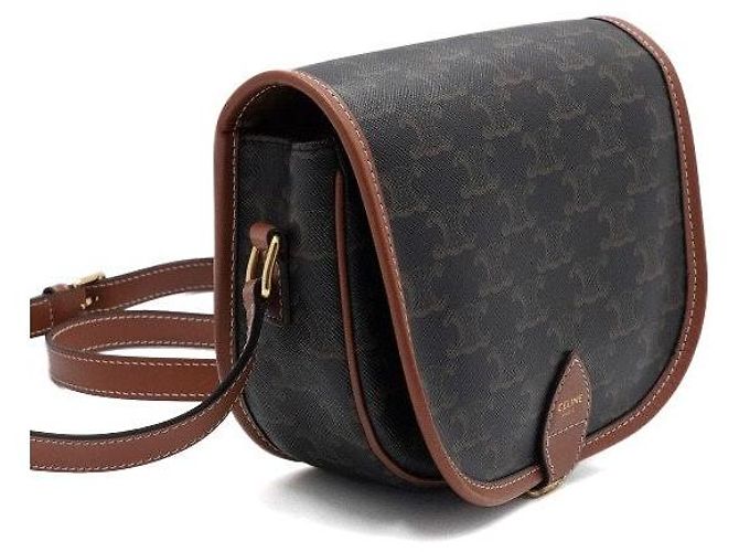 Céline Borsa a tracolla e a spalla Triomphe Polko Medium - vista 3