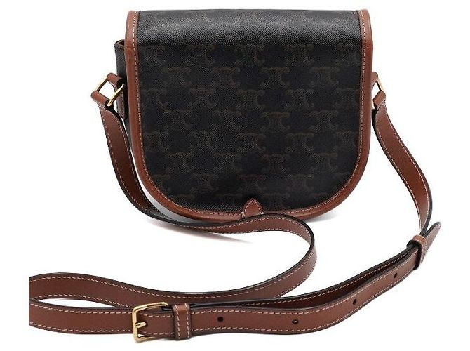 Céline Borsa a tracolla e a spalla Triomphe Polko Medium - vista 4