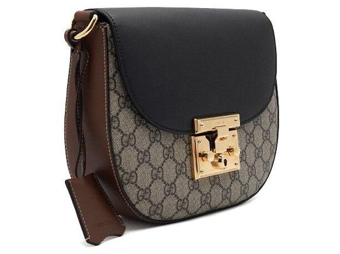 Gucci Borsa a tracolla e borsa a spalla Supreme GG in pelle nera da donna - vista 3